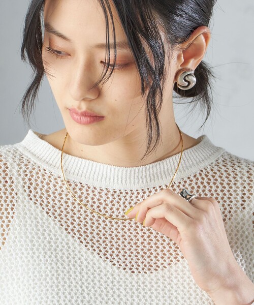 SHIPS(シップス)の「* ウェーブ チョーカー◇(ネックレス・レディース・ゴールド/シルバー・ONE SIZE)」の22枚目の写真