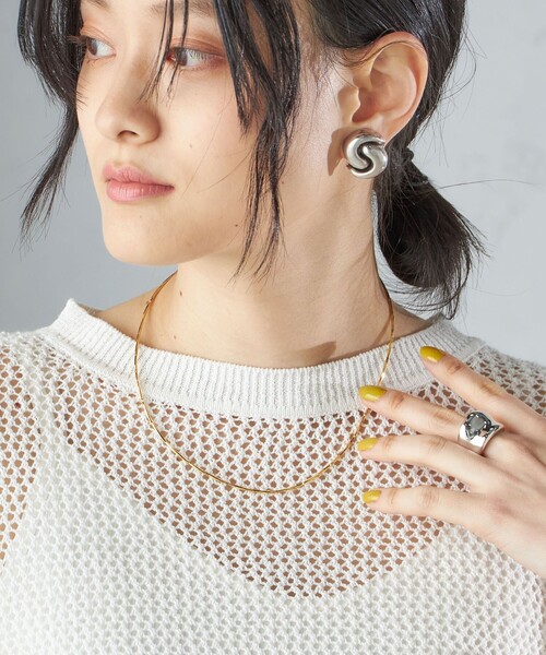 SHIPS(シップス)の「* ウェーブ チョーカー◇(ネックレス・レディース・ゴールド/シルバー・ONE SIZE)」の17枚目の写真