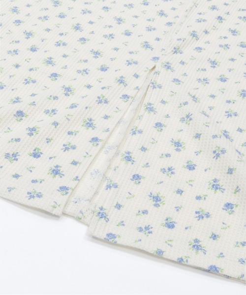 JEMORGAN（ジェーイーモーガン）の「【JEMORGAN / ジェーイーモーガン】ワッフル花柄 キャミワンピ（パック入り）（ワンピース・レディース・ブルー系/ピンク系・F）」の12枚目の写真