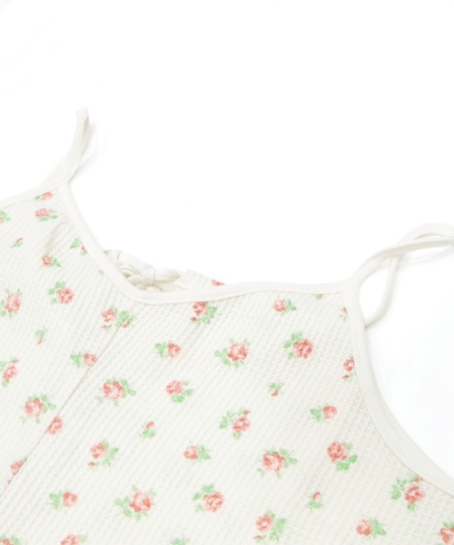 JEMORGAN（ジェーイーモーガン）の「【JEMORGAN / ジェーイーモーガン】ワッフル花柄 キャミワンピ（パック入り）（ワンピース・レディース・ブルー系/ピンク系・F）」の13枚目の写真