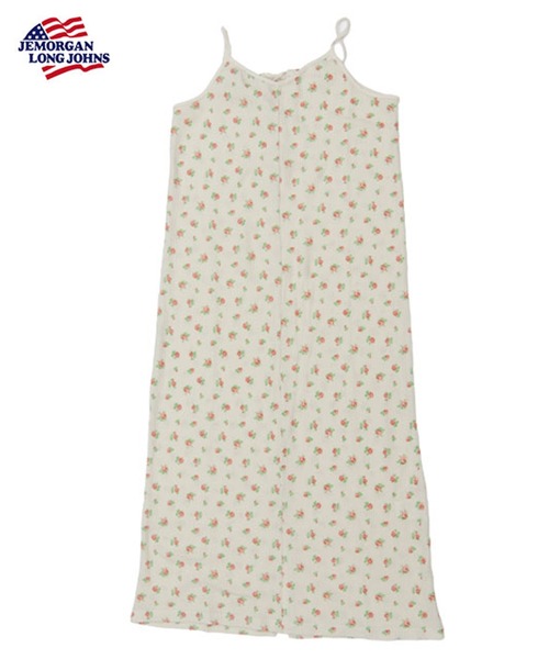 JEMORGAN（ジェーイーモーガン）の「【JEMORGAN / ジェーイーモーガン】ワッフル花柄 キャミワンピ（パック入り）（ワンピース・レディース・ブルー系/ピンク系・F）」の8枚目の写真