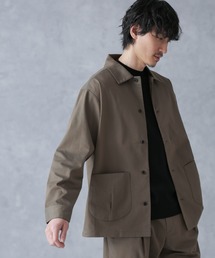 NANO universe | ソラーロストレッチツイルカバーオールジャケット(セットアップ可)(ブルゾン)