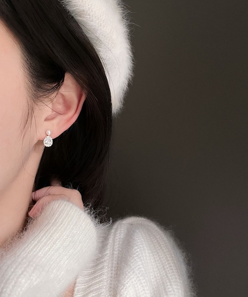 LA VORAGINE(ラ ヴォラジネ)の「アレルギー対応エコパールジルコンピアス(ピアス(両耳用)・レディース・ゴールド/シルバー・FREE)」の16枚目の写真