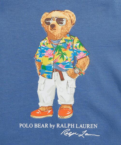 POLO RALPH LAUREN CHILDRENSWEAR(ポロ ラルフ ローレン チルドレンズウェア)の「Polo ベア カラーブロック コットン Tシャツ(Tシャツ/カットソー・キッズ・マルチ・7/6/4/3)」の6枚目の写真