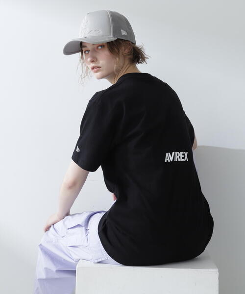 NEW ERA(ニューエラ)の「《AVIREX × NEW ERA》NEW ERA POCKET S/S T-SHIRT NEWYORK(Tシャツ/カットソー・メンズ・ブラック/ホワイト・L/M/XL)」の10枚目の写真