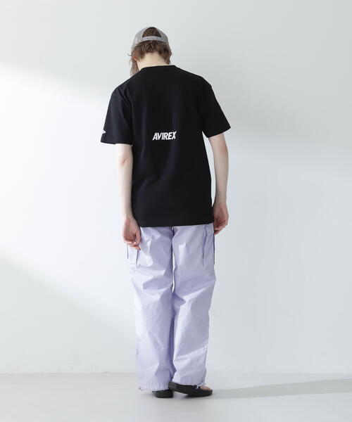 NEW ERA(ニューエラ)の「《AVIREX × NEW ERA》NEW ERA POCKET S/S T-SHIRT NEWYORK(Tシャツ/カットソー・メンズ・ブラック/ホワイト・L/M/XL)」の12枚目の写真