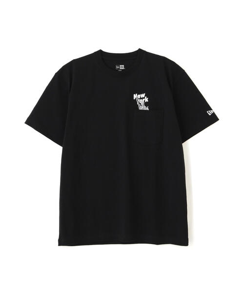 NEW ERA(ニューエラ)の「《AVIREX × NEW ERA》NEW ERA POCKET S/S T-SHIRT NEWYORK(Tシャツ/カットソー・メンズ・ブラック/ホワイト・L/M/XL)」の18枚目の写真