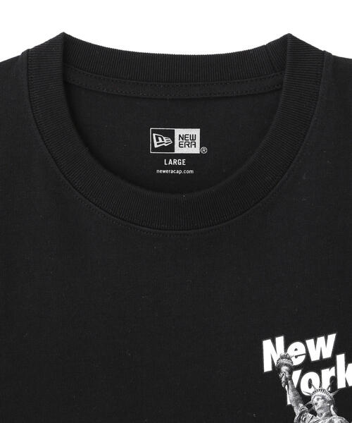 NEW ERA(ニューエラ)の「《AVIREX × NEW ERA》NEW ERA POCKET S/S T-SHIRT NEWYORK(Tシャツ/カットソー・メンズ・ブラック/ホワイト・L/M/XL)」の20枚目の写真