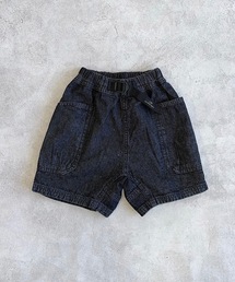 デニムクライミングビッグポケットショートパンツ（80～150cm）