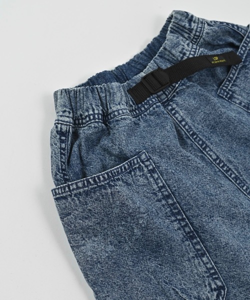 Life Support Products（ライフサポートプロダクツ）の「デニムクライミングビッグポケットショートパンツ（80～150cm）（デニムパンツ・キッズ・ブラック/ネイビー・80/90/95/100/110/120/130/140/150）」の6枚目の写真