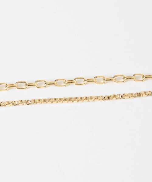 SMELLY（スメリー）の「キリカエチェーンYネックレス（ネックレス・レディース・ゴールド・-）」の5枚目の写真