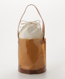 Earth Made （アースメイド） 巾着付きクリアBAG（BR）