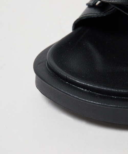 ROOPTOKYO（ループトウキョウ）の「リボン スポーツサンダル（サンダル・レディース・ブラック/ホワイト・38/36）」の8枚目の写真