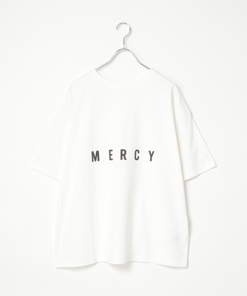 notch.(ノッチ)の「MERCY プリントTシャツ(Tシャツ/カットソー・レディース・ブラック/オフホワイト/グレー・M)」の4枚目の写真