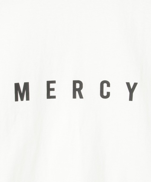 notch.(ノッチ)の「MERCY プリントTシャツ(Tシャツ/カットソー・レディース・ブラック/オフホワイト/グレー・M)」の8枚目の写真