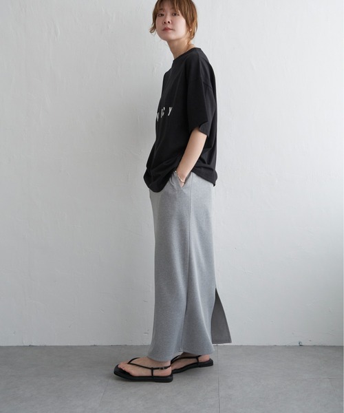 notch.(ノッチ)の「MERCY プリントTシャツ(Tシャツ/カットソー・レディース・ブラック/オフホワイト/グレー・M)」の21枚目の写真