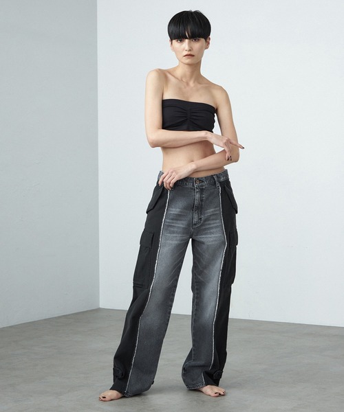 Lee（リー）の「Wrangler/ラングラー【ユニセックス】リメイクカーゴx