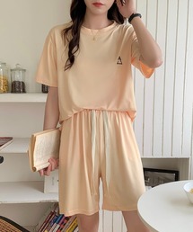 SHEPP（シープ）の「【セットアップ】胸ワンポイントロゴ ルームウェア（ルームウェア/パジャマ・レディース）」