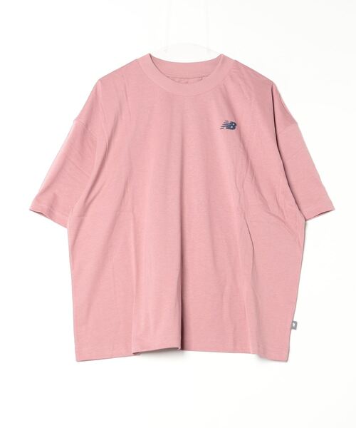 NEW BALANCE(ニューバランス)の「ニューバランス New Balance オーバーサイズ ショートスリーブTシャツ_New Balance Triathlon(Tシャツ/カットソー・レディース・ホワイト/ブラック/スモークピンク・S/M/L/XL)」の1枚目の写真