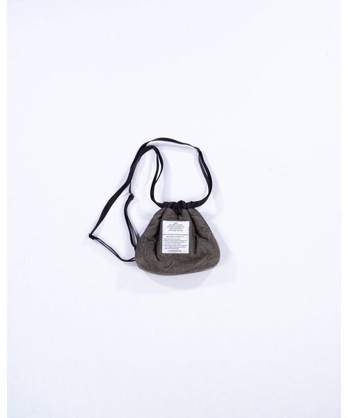 【AUTHEN】オーセン/ 'GRAV' OVERDYED LINER QUILT MINI SHOULDER BAG【小】（ショルダーバッグ）｜AUTHEN（オーセン）