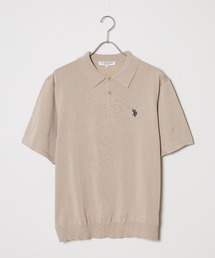 U.S. POLO ASSN./ユーエスポロアッスン ニットポロシャツ