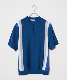 U.S. POLO ASSN./ユーエスポロアッスン ニットポロシャツ