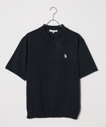 U.S. POLO ASSN./ユーエスポロアッスン ニットポロシャツ