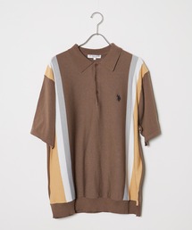 U.S. POLO ASSN./ユーエスポロアッスン ニットポロシャツ