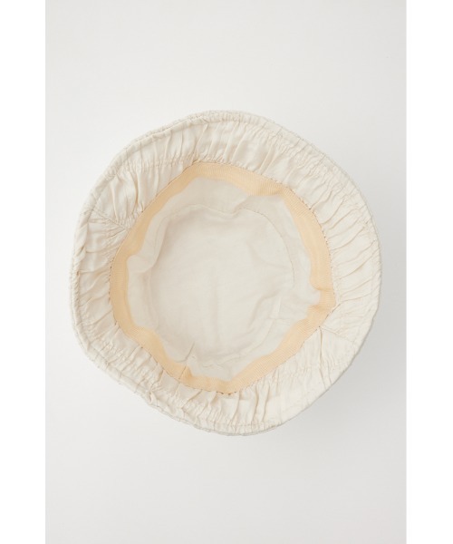 SLY（スライ）の「GATHER PANEL HAT ギャザー パネル ハット（ハット・レディース・ブラック/オフホワイト・FREE）」の10枚目の写真