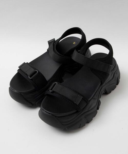 WEGO（ウィゴー）の「WEGO/厚底ダッドスポーツサンダル（サンダル・レディース・シルバー/ブラック/ホワイト・LARGE/MEDIUM/SMALL/X-LARGE）」の11枚目の写真