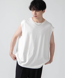 WEGO | WEGO/【24年春夏新作】スリーブレスコットンT(タンクトップ)