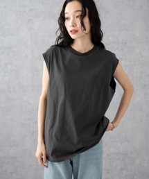 WEGO | WEGO/【24年春夏新作】スリーブレスコットンT(タンクトップ)