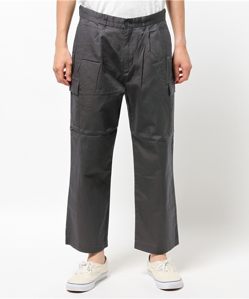 WEGO（ウィゴー）の「WEGO/ワイドカーゴパンツ（カーゴパンツ・メンズ・グレー系その他/カーキ・MEDIUM/LARGE）」の10枚目の写真