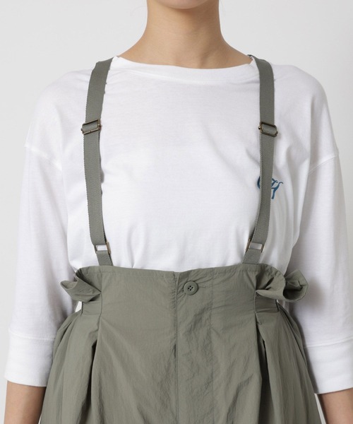 BARNYARDSTORM（バンヤードストーム）の「BARNYARDSTORM / ワイドサロペット（サロペット/オーバーオール・レディース・ブラック/カーキ・FREE）」の19枚目の写真