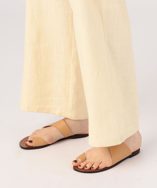 ATP ATELIER（エーティーピーアトリエ）の「ATP Centola フラットサンダル（サンダル・レディース・ベージュ・36/37/38）」の9枚目の写真