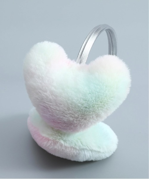 Burner(バーナー)の「【OKUOKU 0909】イヤーマフ 耳当て もこもこ カラフル oku-earmuff-684648612391-7 U(イヤーマフ・レディース・ホワイト系その他/ブルー系その他/パープル系その他/ピンク系その他・FREE)」の2枚目の写真