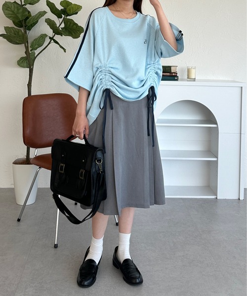 kutir(クティール)の「2way アソートミディプリーツスカート(スカート・レディース・ブラック/グレー/ブルー/レッド/グリーン/ベージュ/ダークグレー・MEDIUM/LARGE)」の17枚目の写真