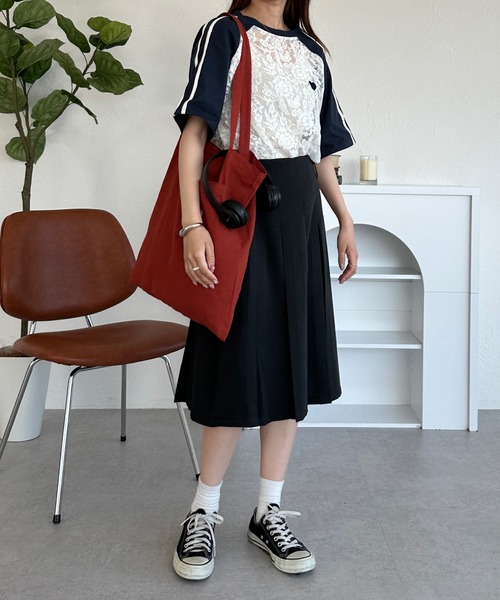 kutir(クティール)の「2way アソートミディプリーツスカート(スカート・レディース・ブラック/グレー/ブルー/レッド/グリーン/ベージュ/ダークグレー・MEDIUM/LARGE)」の11枚目の写真