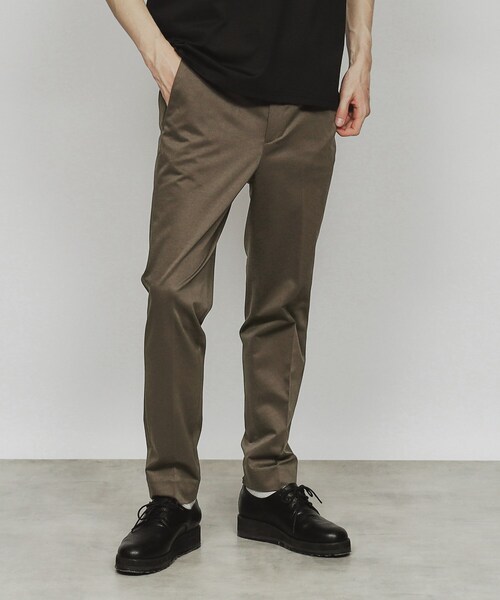 tk.TAKEO KIKUCHI（ティーケータケオキクチ）の「◆SOLOTEX（R）スラックス（スラックス・メンズ・ブラック/チャコールグレー/ブルー系その他/ブラウン系・01/04/03/02）」の4枚目の写真