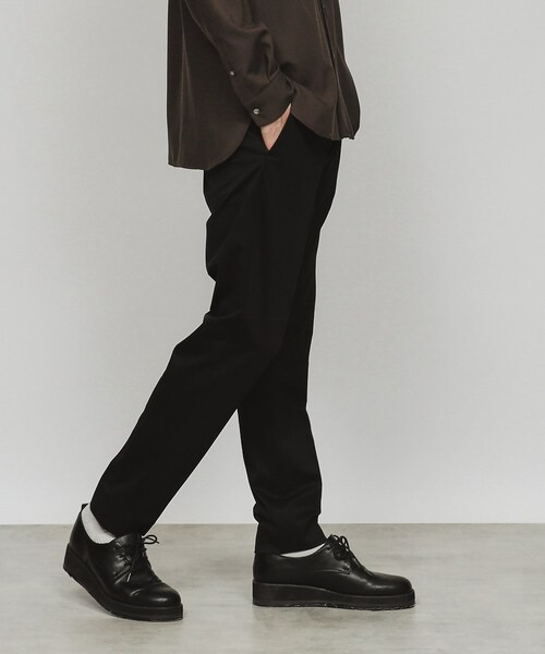 tk.TAKEO KIKUCHI（ティーケータケオキクチ）の「◆SOLOTEX（R）スラックス（スラックス・メンズ・ブラック/チャコールグレー/ブルー系その他/ブラウン系・01/04/03/02）」の2枚目の写真