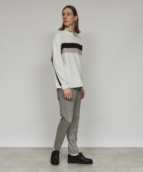 tk.TAKEO KIKUCHI（ティーケータケオキクチ）の「◆SOLOTEX（R）スラックス（スラックス・メンズ・ブラック/チャコールグレー/ブルー系その他/ブラウン系・01/04/03/02）」の16枚目の写真