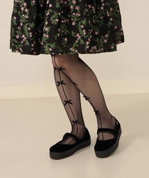 CAROLINA GLASER(カロリナ グレイサー)の【別注】ALBEROLA / メリージェーン ベロア厚底シューズ(その他シューズ)