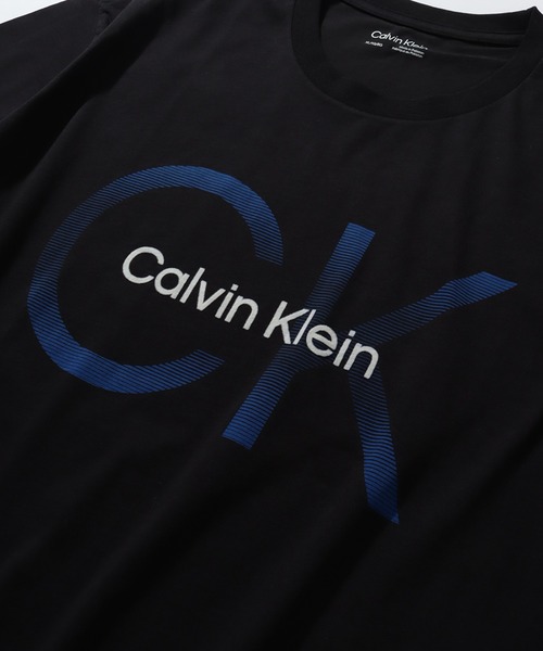 Calvin Klein（カルバン・クライン）の「【Calvin Klein/カルバンクライン】ロゴプリント ショートスリーブTシャツ（Tシャツ/カットソー・メンズ・ホワイト/ブラック・S/XL/L/M）」の7枚目の写真