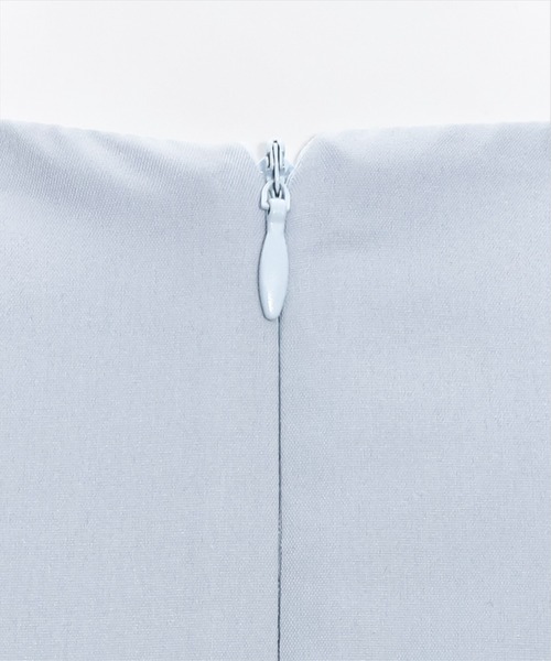 clear（クリア）の「2way袖バルーン半袖ロングワンピース≪2024SS≫（ワンピース・レディース・ネイビー/サックスブルー/ライトベージュ・F）」の13枚目の写真