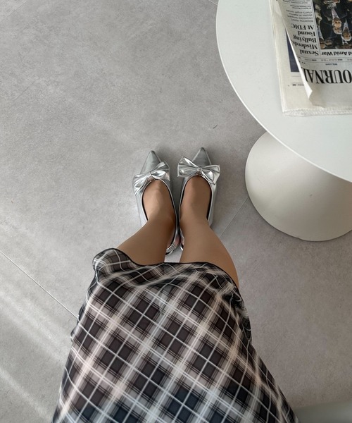 3.3 Field Trip （3.3フィールドトリップ）の「3.3 Field Trip／リボン パンプス(取り外し可能)（サンダル・レディース・その他1/ブラック・LARGE/MEDIUM）」の5枚目の写真