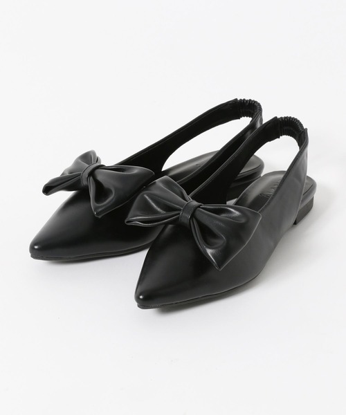 3.3 Field Trip （3.3フィールドトリップ）の「3.3 Field Trip／リボン パンプス(取り外し可能)（サンダル・レディース・その他1/ブラック・LARGE/MEDIUM）」の22枚目の写真