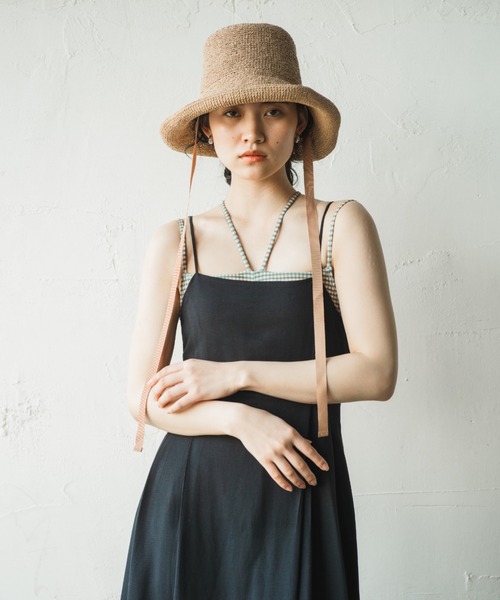 ORIENT MILLINERY（オリエント ミリナリー）の「SARAH【ｻﾗ】（ハット・レディース・ナチュラル/モカ/ブラック・FREE）」の21枚目の写真