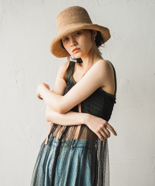 ORIENT MILLINERY（オリエント ミリナリー）の「SARAH【ｻﾗ】（ハット・レディース・ナチュラル/モカ/ブラック・FREE）」の17枚目の写真