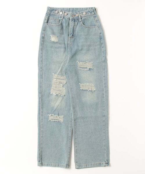 d.i.a.ダメージ加工デニムパンツ【七分丈】 サイズ26 d.i.a.ダメージ加工デニムパンツ【七分丈】 サイズ26 - メルカリ