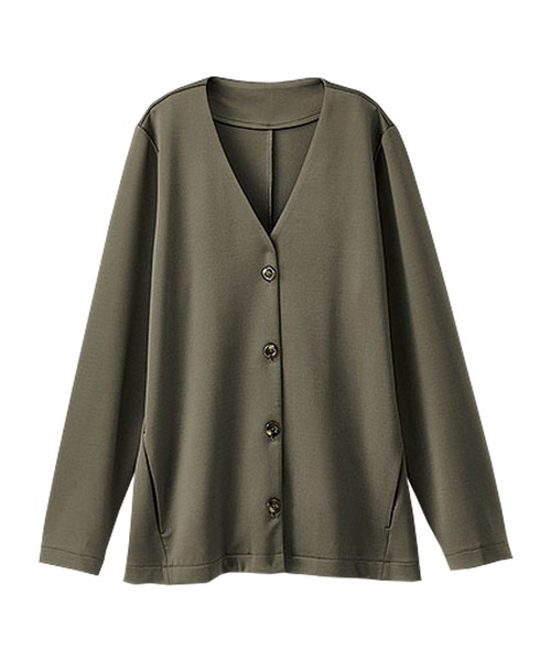 BELLUNA PLUS(ベルーナ)の「ロングベスト付ジャケットアンサンブル(テーラードジャケット・レディース・ベージュ/モカ・X-LARGE/LARGE/MEDIUM)」の20枚目の写真